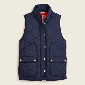 COPY - J Crew Quilted vest with PrimaLoft®
